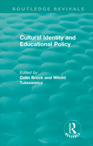 صورة الغلاف: Cultural Identity and Educational Policy 1st edition 9781138587786