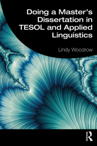 Imagen de portada: Doing a Master's Dissertation in TESOL and Applied Linguistics 1st edition 9781138587298
