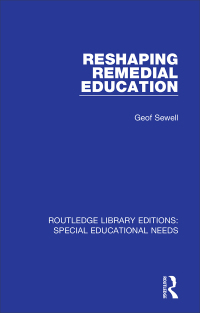 Imagen de portada: Reshaping Remedial Education 1st edition 9781138587113