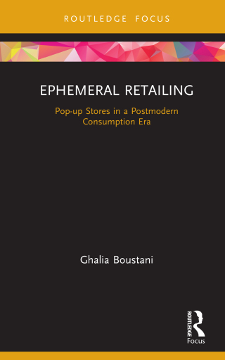 Imagen de portada: Ephemeral Retailing 1st edition 9781138586963