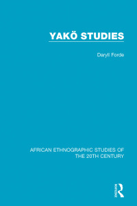 Immagine di copertina: Yakö Studies 1st edition 9781138586376