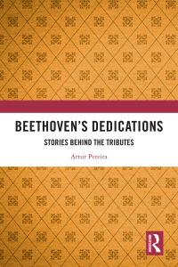 Cover image: Beethoven’s Dedications 1st edition 9780367690397