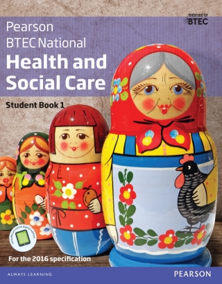 Cover image: BTEC National Health and Social Care Student Book 1 1st edition 9781292125985