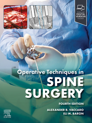 Cover image: Operative Techniques: Spine Surgery 4th edition 9780323938198