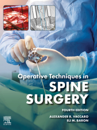 Cover image: Operative Techniques: Spine Surgery 4th edition 9780323938198