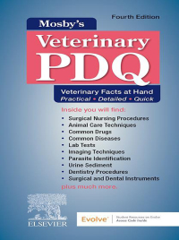 Titelbild: Mosby's Veterinary PDQ 4th edition 9780323881494
