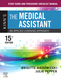 Titelbild: Study Guide and Procedure Checklist Manual for Kinn's The Clinical Medical Assistant 15th edition 9780323874229