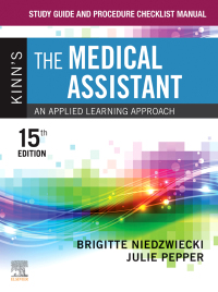 Immagine di copertina: Study Guide and Procedure Checklist Manual for Kinn's The Clinical Medical Assistant 15th edition 9780323874229