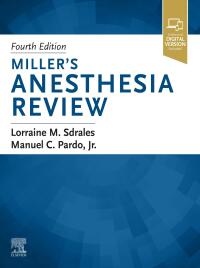 Cover image: Miller's Anesthesia Review 4th edition 9780443112867