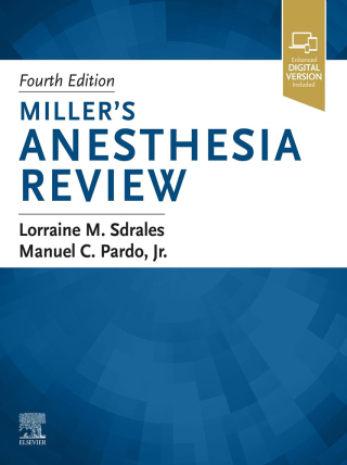 Imagen de portada: Miller's Anesthesia Review 4th edition 9780443112867