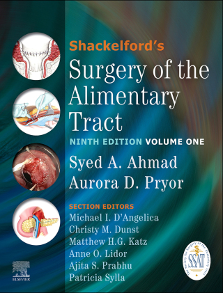 Cover image: Shackelford's Surgery of the Alimentary Tract, E-Book 9th edition 9780443112966