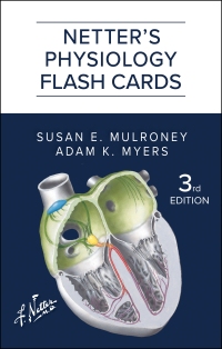Imagen de portada: Netter's Physiology Flash Cards 3rd edition 9780443113444