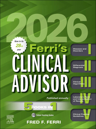 Cover image: Ferri's Clinical Advisor 2026 9780443117237