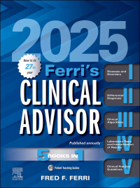 Cover image: Ferri's Clinical Advisor 2025 9780443117244