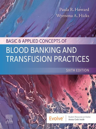 Cover image: Basic & Applied Concepts of Blood Banking and Transfusion Practices - Elsevier eBook on VitalSource 6th edition 9780443113659