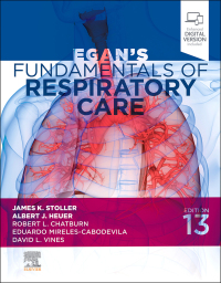 Cover image: Egan's Fundamentals of Respiratory Care 13th edition 9780323931991