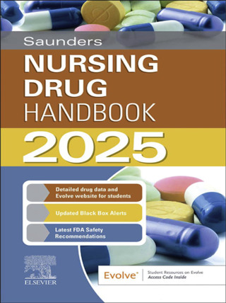 Cover image: Saunders Nursing Drug Handbook 2025 1st edition 9780443120480