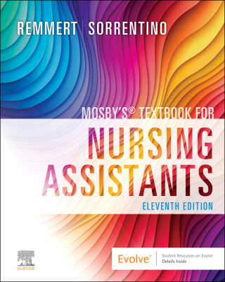 Cover image: Mosby's Textbook for Nursing Assistants 11th edition 9780443121319