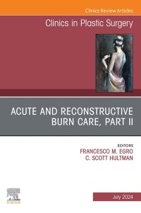 Cover image: Acute and Reconstructive Burn Care, Part II, An Issue of Clinics in Plastic Surgery 1st edition 9780443129230