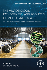 Cover image: The Microbiology, Pathogenesis and Zoonosis of Milk Borne Diseases 1st edition 9780443138058