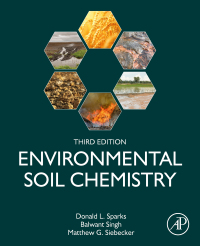 Imagen de portada: Environmental Soil Chemistry 3rd edition 9780443140341