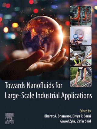 Cover image: Towards Nanofluids for Large-Scale Industrial Applications 1st edition 9780443154836