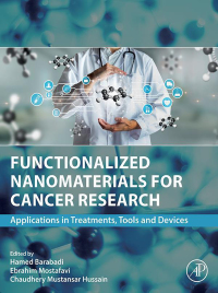 Omslagafbeelding: Functionalized Nanomaterials for Cancer Research 1st edition 9780443155185