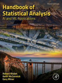 Cover image: Handbook of Statistical Analysis 3rd edition 9780443132735