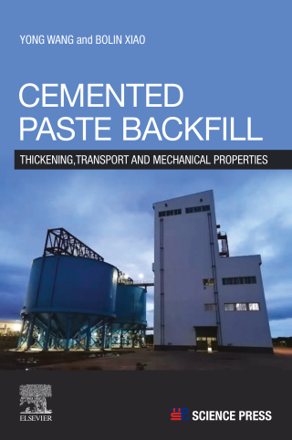 Cover image: Cemented Paste Backfill 1st edition 9780443160547