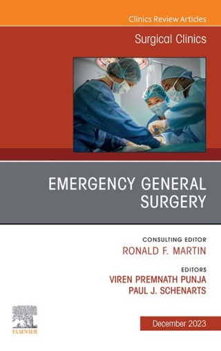Imagen de portada: Emergency General Surgery, An Issue of Surgical Clinics 1st edition 9780443182549