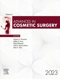 Imagen de portada: Advances in Cosmetic Surgery 2023 1st edition 9780443182785