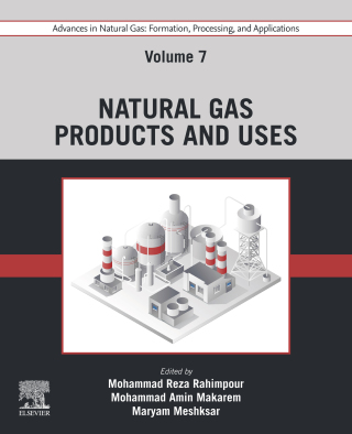 Cover image: Advances in Natural Gas: Formation, Processing, and Applications. Volume 7: Natural Gas Products and Uses 1st edition 9780443192272