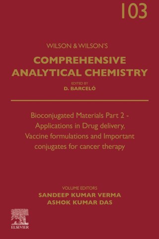 Cover image: Bioconjugated Materials Part 2 - Applications in Drug delivery, Vaccine formulations and Important conjugates for cancer therapy 1st edition 9780443221989