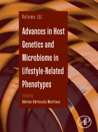 Cover image: Advances in Host Genetics and microbiome in lifestyle-related phenotypes 1st edition 9780443222924