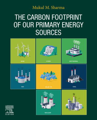 Cover image: The Carbon Footprint of our Primary Energy Sources 9780443223280