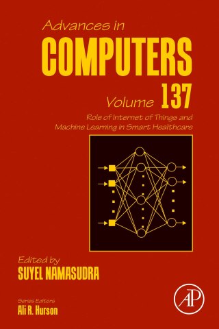 Cover image: Role of Internet of Things and Machine Learning in Smart Healthcare 9780443223860