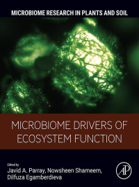 Imagen de portada: Microbiome Drivers of Ecosystem Function 1st edition 9780443191213