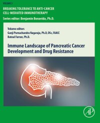 Imagen de portada: Immune Landscape of Pancreatic Cancer Development and Drug Resistance 1st edition 9780443235238