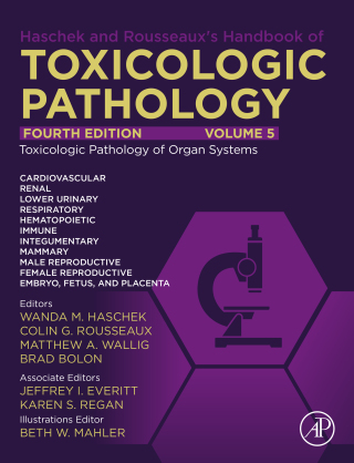 Cover image: Haschek and Rousseaux's Handbook of Toxicologic Pathology Volume 5: Toxicologic Pathology of Organ Systems 4th edition 9780128210451