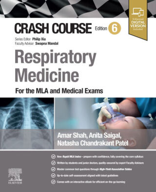 Cover image: Crash Course Respiratory Medicine 6th edition 9780443249846