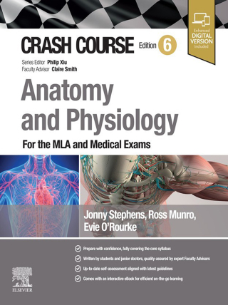Cover image: Crash Course Anatomy and Physiology 6th edition 9780443249877