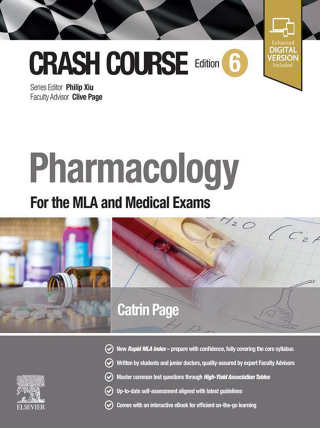 Cover image: Crash Course Pharmacology 6th edition 9780443250002