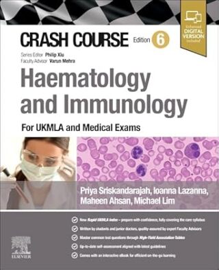 Cover image: Crash Course Haematology and Immunology 6th edition 9780443249969