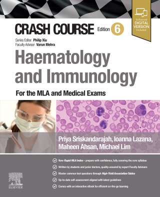 Cover image: Crash Course Haematology and Immunology 6th edition 9780443249969