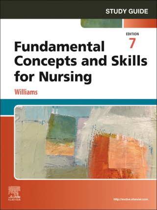 Cover image: Study Guide for Fundamental Concepts and Skills for Nursing - E-Book 7th edition 9780443245220