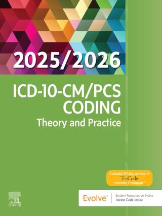 Cover image: ICD-10-CM/PCS Coding: Theory and Practice, 2025/2026 Edition 9780443248931
