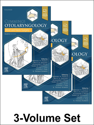 Cover image: Cummings Otolaryngology 8th edition 9780443119842