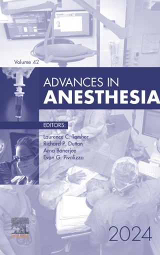 Cover image: Advances in Anesthesia, 2024 9780443296765