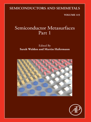 Imagen de portada: Semiconductor Metasurfaces, Part 1 9780443296864
