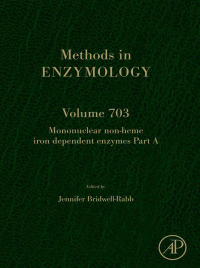 Cover image: Mononuclear Non-heme Iron Dependent Enzymes 1st edition 9780443313042